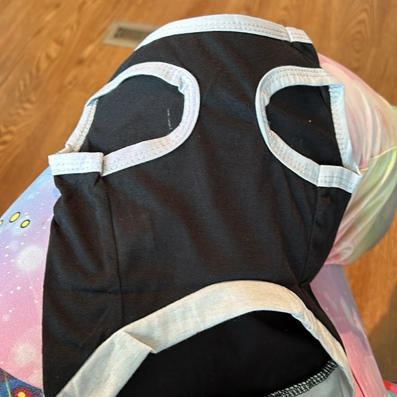 5/$20 Black and gray yeah I work out dog T-shirt size small - Picture 2 of 3